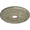 Ekena Millwork Palmetto Ceiling Medallion (Canopies up to 5"), 20 7/8"OD x 3 5/8"ID x 1 5/8"P, Castle Stone Crackle CM20PMCSC - alternate 3